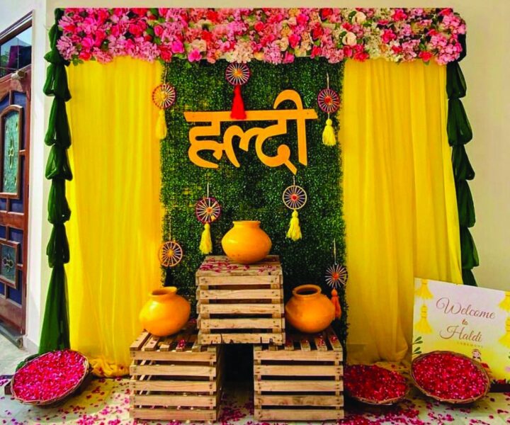 Haldi Decoration